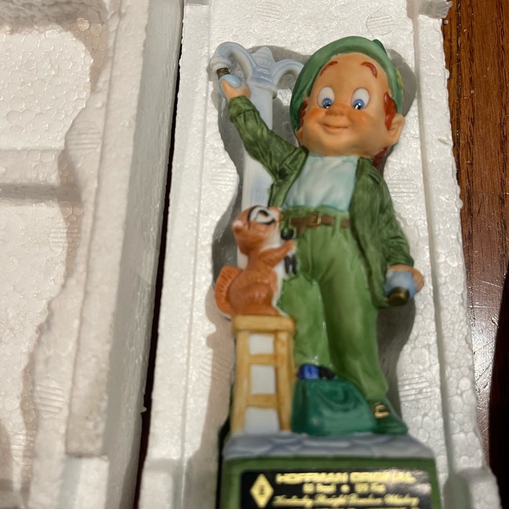 Hoffman Decanter Electrician Vintage 1970’s and Brown Squirrel